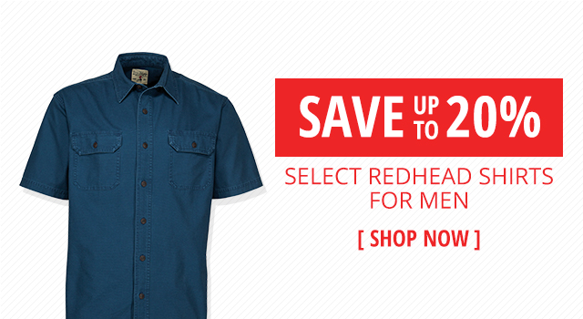 Select RedHead Shirts for Men