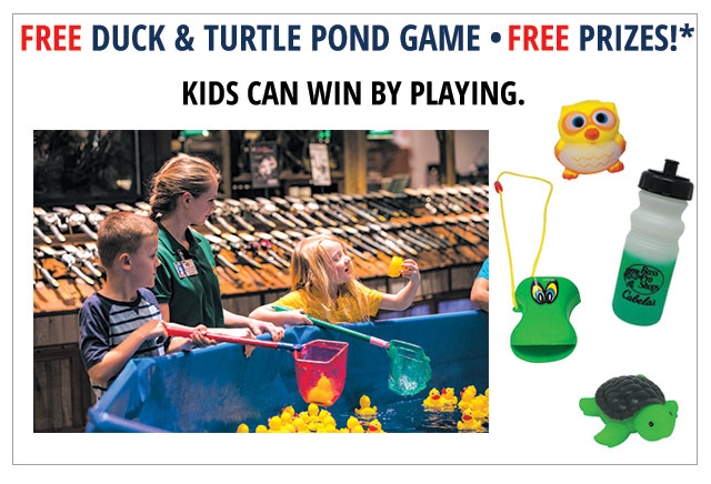 FREE DUCK & TURTLE POND GAME