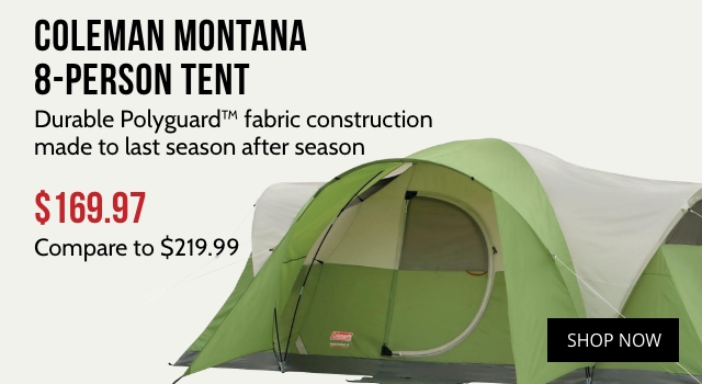 Coleman Montana 8-Person tent