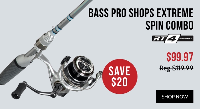 Bass Pro Shops Extreme Spin Combo