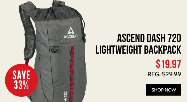 ascend dash 720 lightweight backpack