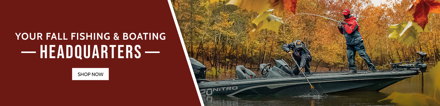 Your Fall Fishing and Boating Headquarters