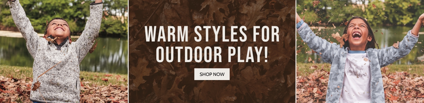 Warm Styles for Outdoor Play!