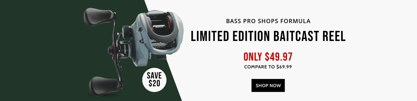 Bass Pro Shops Formula Limited Edition Baitcast Reel