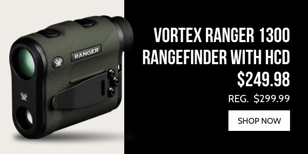Vortex Ranger 1300 Rangefinder with HCD