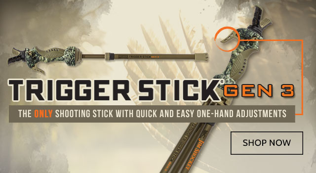 Be Shock Steady. Trigger Stick Gen 3 - Shop Now