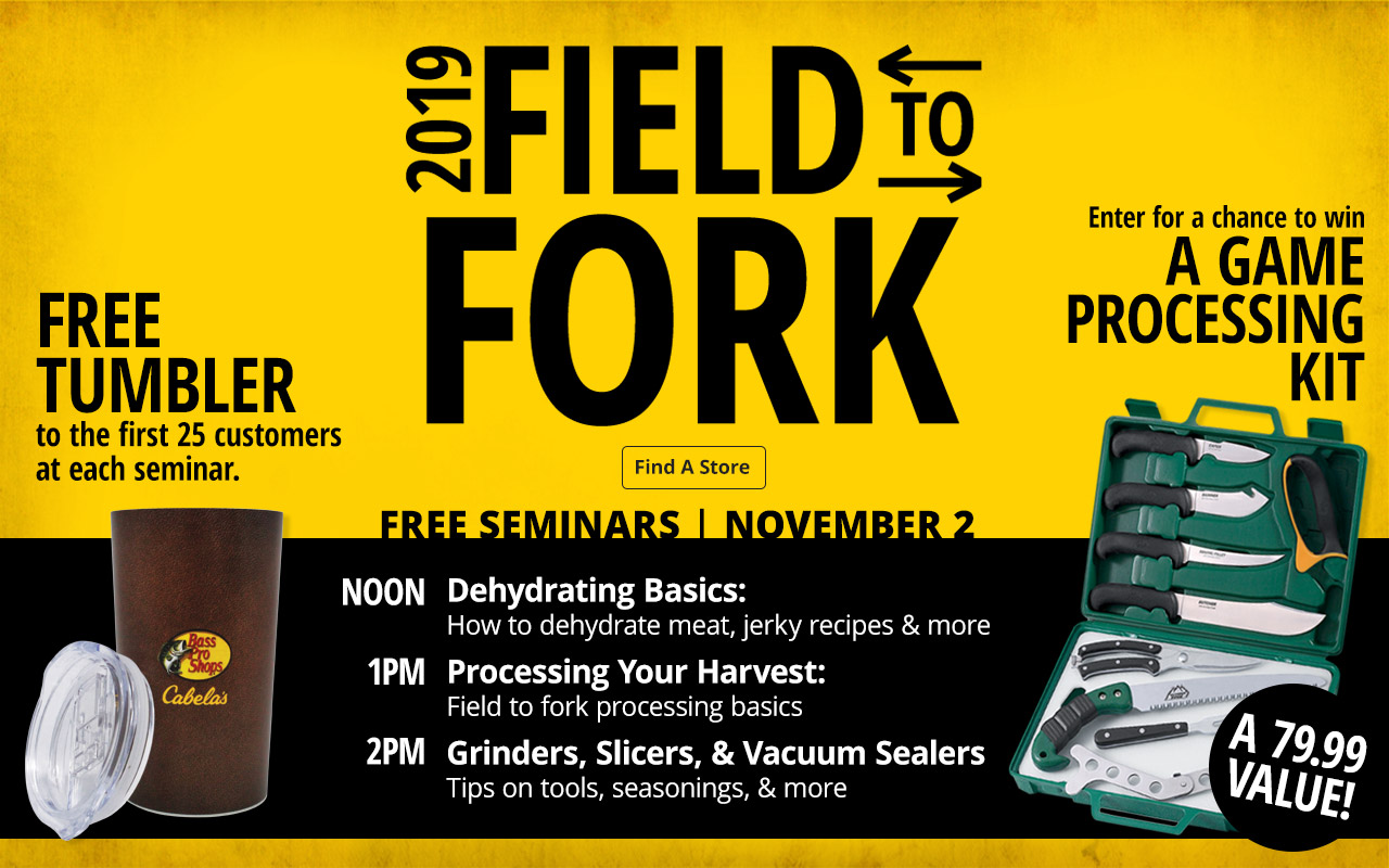 Field to Fork Event at Bass Pro Shops