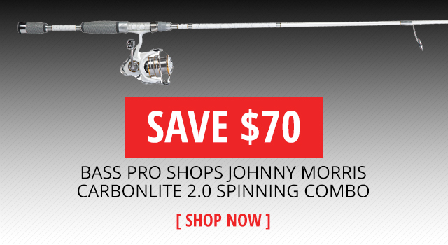 Johnny Morris CarbonLite 2.0 Spinning Combo