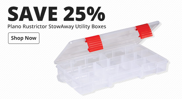 Save 25% on Plano Rustrictor StowAway Utility Boxes