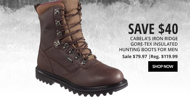 cabelas rubber hunting boots
