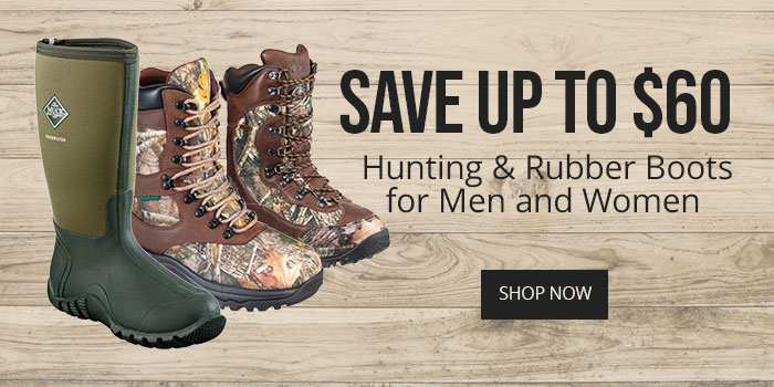 hiking boots at bass pro
