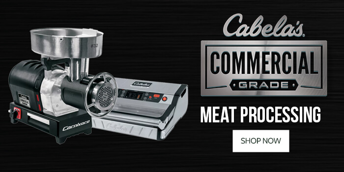 Cabela's Commercial-Grade Meat Processing