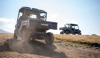 THE TRACKER® OFF ROAD EXPERIENCE