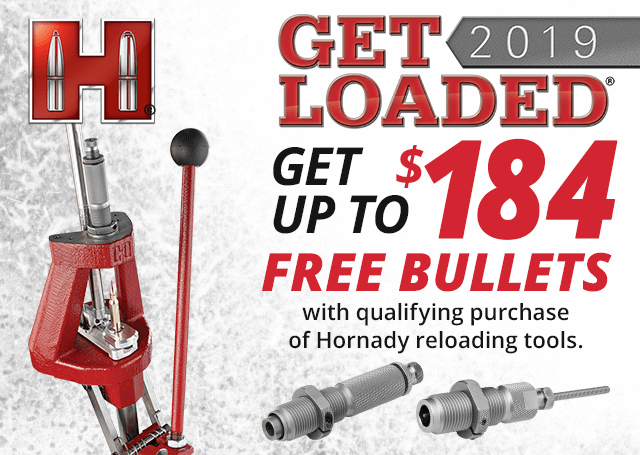 Get up to $184 Free Bullets eith qualifying purchase