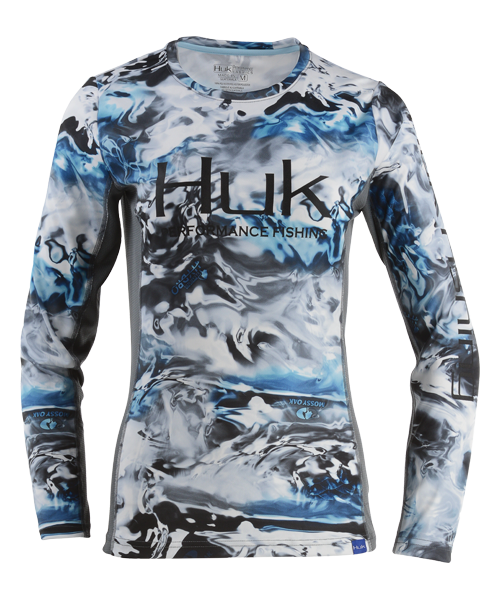 huk fishing shirt with hood