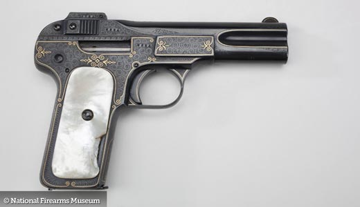 Roosevelt's Fabrique Nationale Model 1900 Semi Automatic Pistol