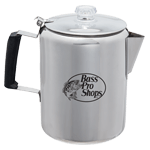 Bass Pro Shops Stainless Steel Percolator