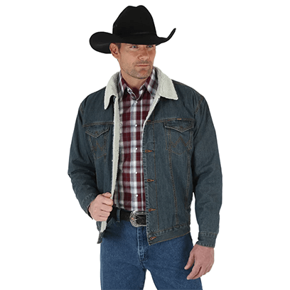Wrangler Sherpa-Lined Jacket for Men