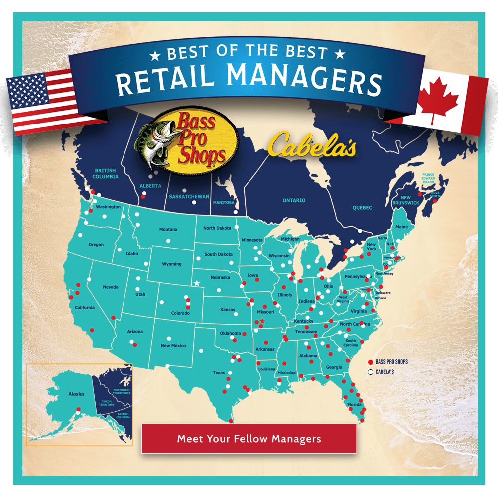 General Managers Map